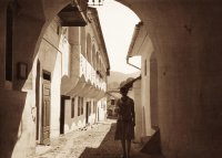 Nádvorie domu č. 3 na Námestí SNP, Banská Bystrica (1930)