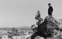 Pohľad z Kalvárie na Kohárovu ulicu, Levice (1939)