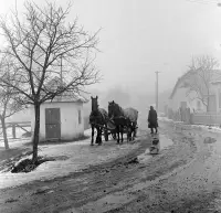 Ulica Obrancov mieru od mosta cez Poltáricu (1959)