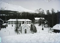 Starý Smokovec v zime, Vysoké Tatry (1907)