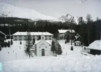 Starý Smokovec v zime, Vysoké Tatry (1907)