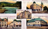 Viaczáberová pohľadnica, Michalovce (1932)