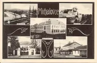 Viaczáberová pohľadnica, Michalovce (1920-1935)