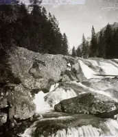Vodopád na Studenom potoku, Vysoké Tatry (1911)