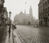 Hlavné námestie, Dóm sv. Alžbety, Urbanova veža a Štátne divadlo, Košice (1939)