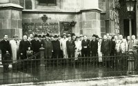 Reliéf Františka II. Rákócziho na severnej fasáde Dómu sv. Alžbety, Košice (1939)