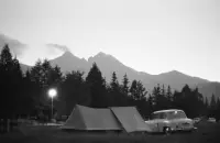 Lomnický štít a Kežmarský štít, Vysoké Tatry (1968)