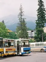 Pohľad na Starý Smokovec, Vysoké Tatry (1988)