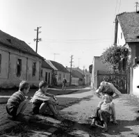 Podhradská ulica, Fiľakovo (1960)
