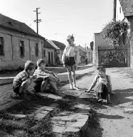 Podhradská ulica, Fiľakovo (1960)