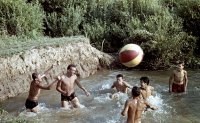Rieka Ipeľ pri meste, Poltár (1960)