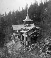 Hotel Rózsa pri Hrebienku, Vysoké Tatry (1900)