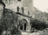 Brána hradu Krásna Hôrka, Krásnohorské Podhradie (1933)