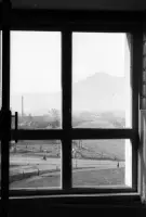 Výhľad z hotela Jánošík na Poludnicu, Liptovský Mikuláš (1966)