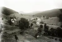 Pohľad na obec od východu, Donovaly (1931)