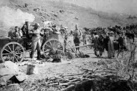 Delenie obeda počas prvej svetovej vojny, Ruský Potok (1915)