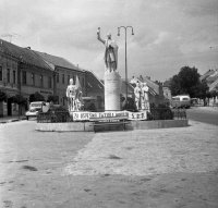 Štúrova ulica, pamätník Ľudovíta Štúra, Modra (1965)