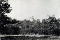 Zrúcanina hradu, Hrušov (1900)
