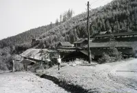 Úpravňa železnej rudy pri bani Bindt, Hnilčík (1929)