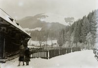 Hnilecká dolina v zime, Stará Voda (1934)