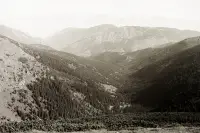 Štiavnická dolina a masív Ohnišťa, Vyšná Boca (1938)