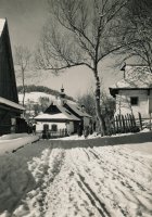 Hlavná ulica v zime, Teplička (1931)