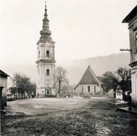 Reformovaný kostol a zvonica, Plešivec (1940)