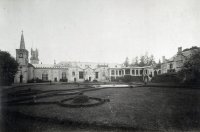 Kaštieľ grófa Gézu Andrássyho od parku, Parchovany (1900)