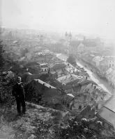 Pohľad z hradu, Trenčín (1923)