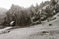 Turistická chata v Súľovskej doline, Súľov–Hradná (1939)