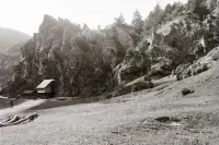 Turistická chata v Súľovskej doline, Súľov–Hradná (1939)