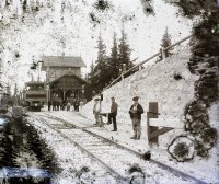 Zubačková železnica, stanica Štrbské Pleso, Strelníky (1906)
