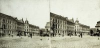 Štefánikova ulica, roh Grasalkovičovho paláca, Prievoz, Bratislava (1900)