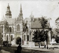 Hlavná ulica, Dóm sv. Alžbety a kaplnka sv. Michala, Košice (1906)