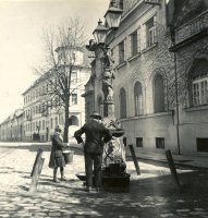 Ulica M. R. Štefánika, artézska studňa, Nové Zámky (1941)