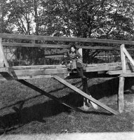 Drevený most, Ľubochňa (1913)