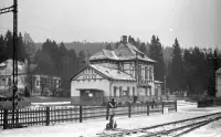 Stanica Tatranskej elektrickej železnice, Vysoké Tatry (1963)