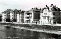 Domy na Štadlerovom nábreží pri Hrone, Banská Bystrica (1936)