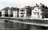 Domy na Štadlerovom nábreží pri Hrone, Banská Bystrica (1936)
