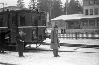Stanica Tatranskej elektrickej železnice, Stará Lesná (1963)