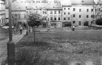 Štefánikovo námestie, podstavec súsošia Trojice, Kremnica (1964)
