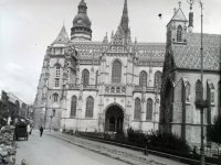 Hlavná ulica, Dóm sv. Alžbety a kaplnka sv. Michala, Košice (1916)