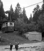Lanovka v Tatranskej Lomnici, Vysoké Tatry (1965)