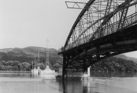 Zvyšky mosta Márie Valérie, Štúrovo (1980)