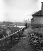 Pohľad z Hradného vrchu, Nitra (1929)
