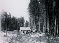 Ozubnicová železnica na trati Brezno - Tisovec, Strelníky (1914)