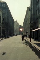 Klobučnícka ulica a Primaciálny palác, Bratislava (1956)