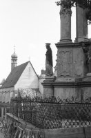 Trojičné námestie, súsošie Trojice a kostol sv. Kataríny, Banská Štiavnica (1966)