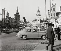 Námestie SNP a Hodinová veža, Banská Bystrica (1964)
