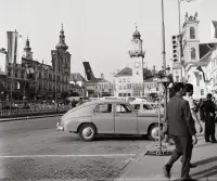 Námestie SNP a Hodinová veža, Banská Bystrica (1964)